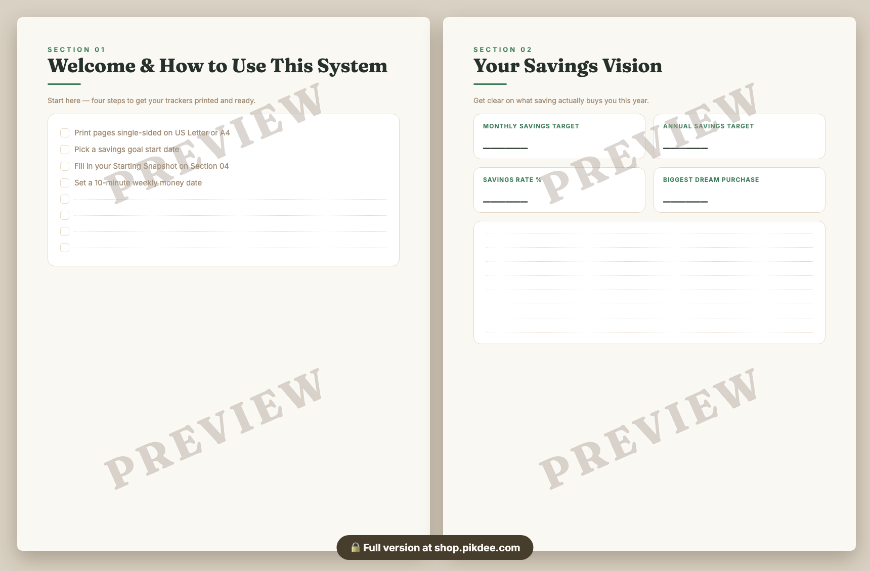 preview pages