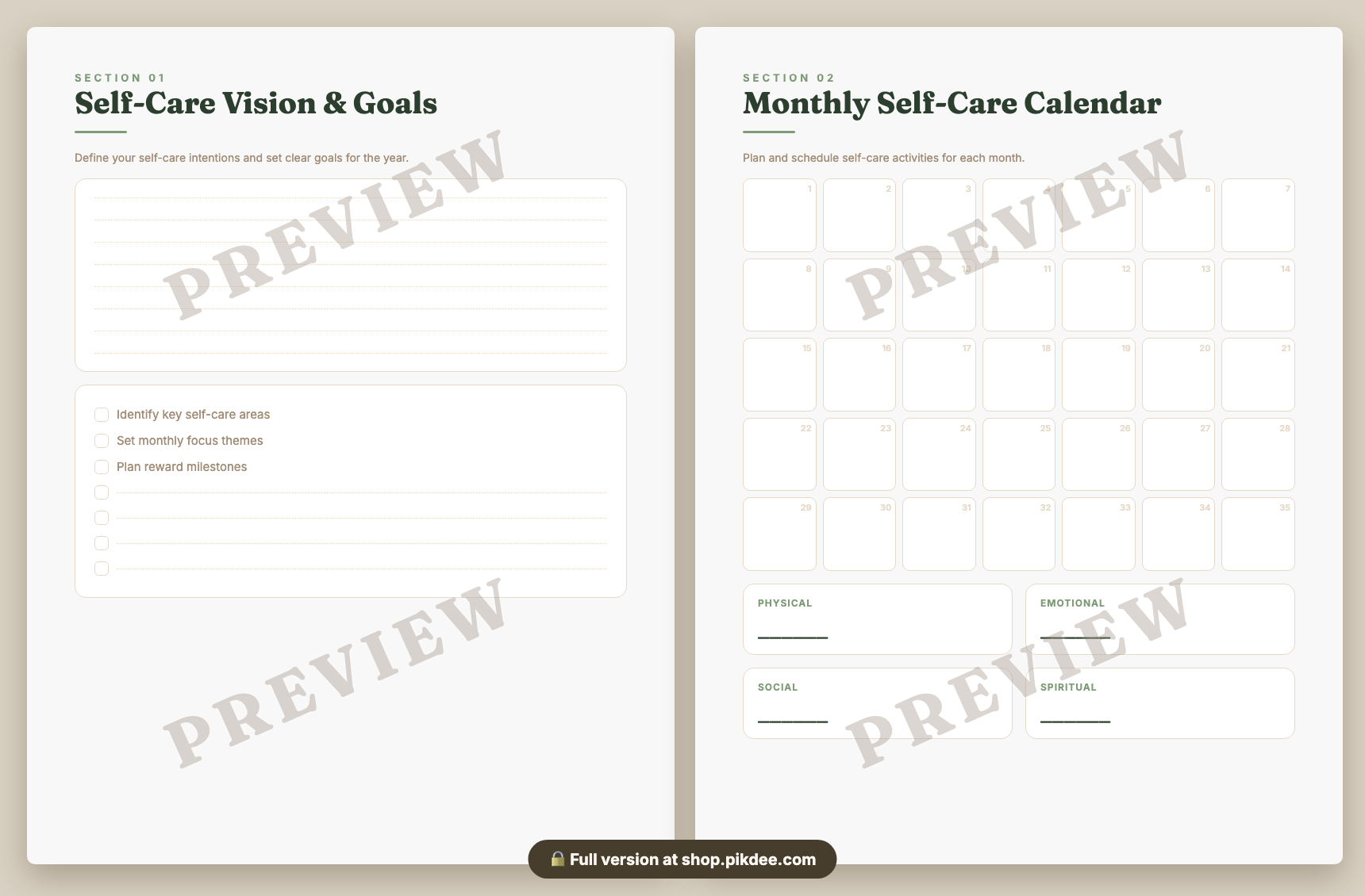 preview pages