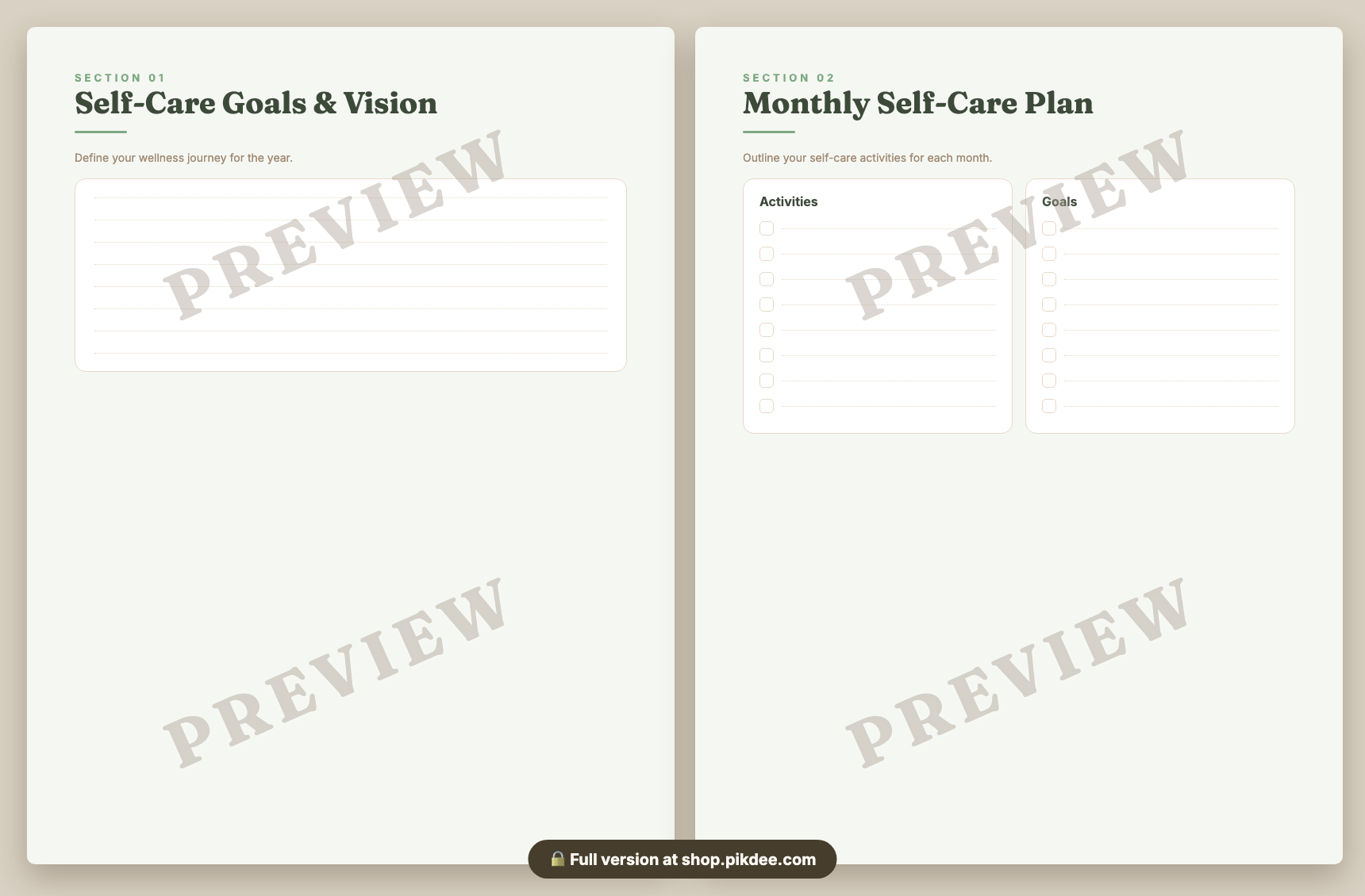 preview pages