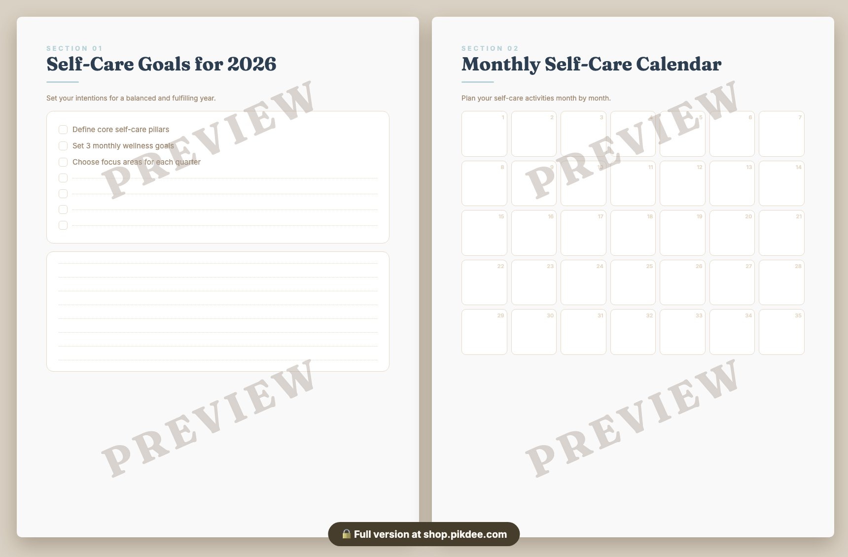 preview pages