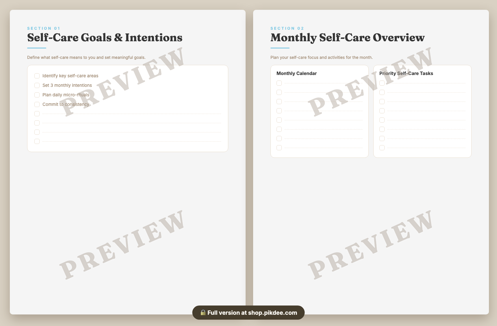 preview pages