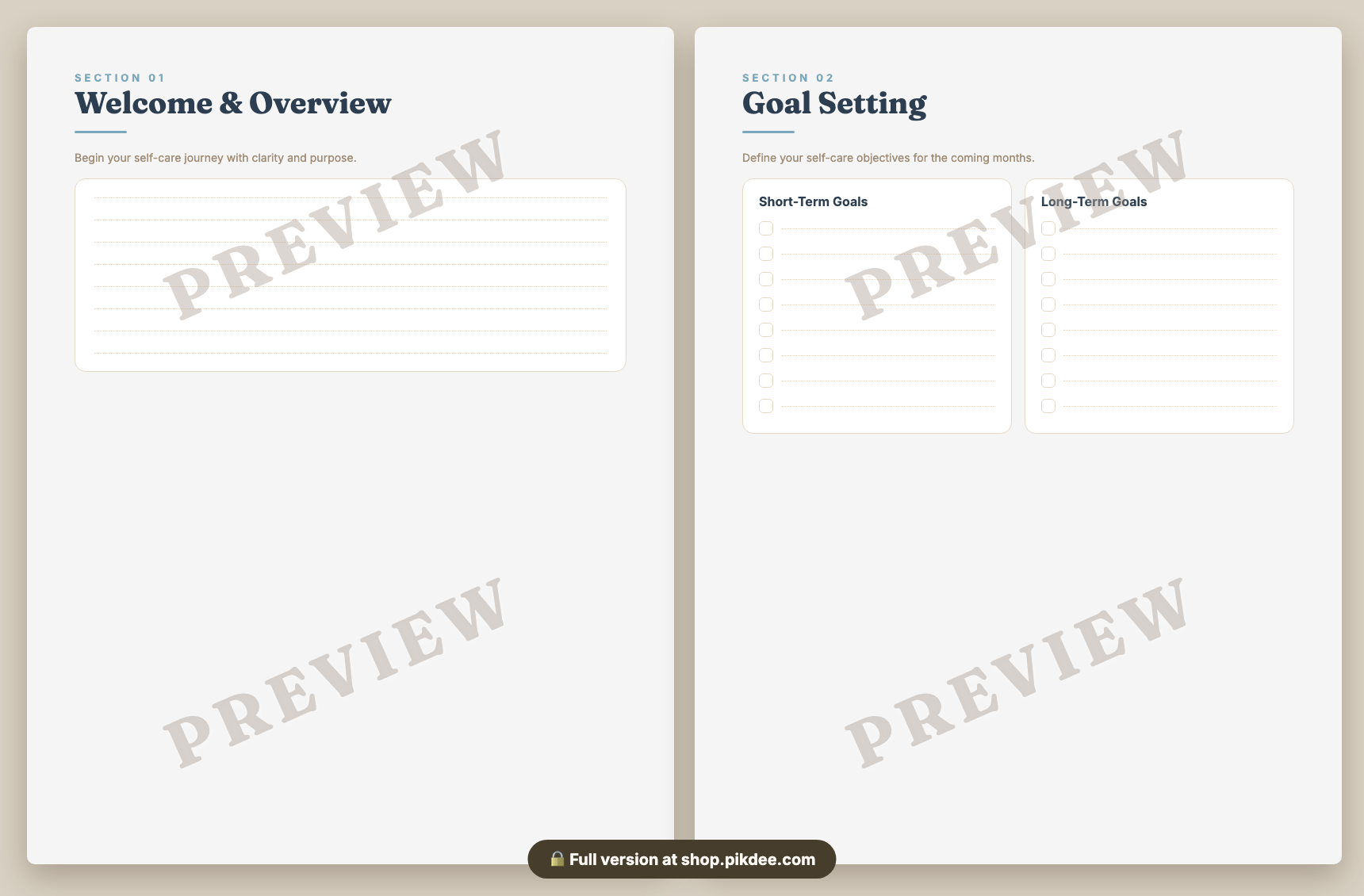 preview pages