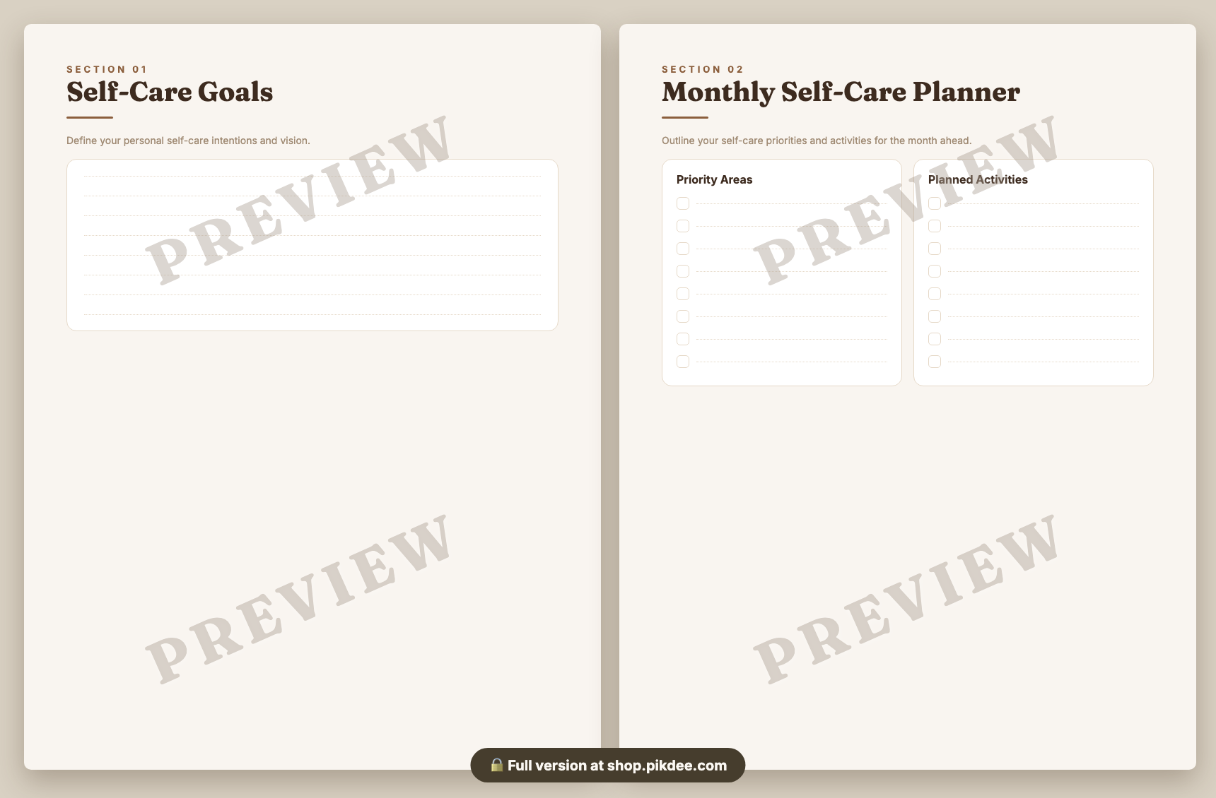 preview pages