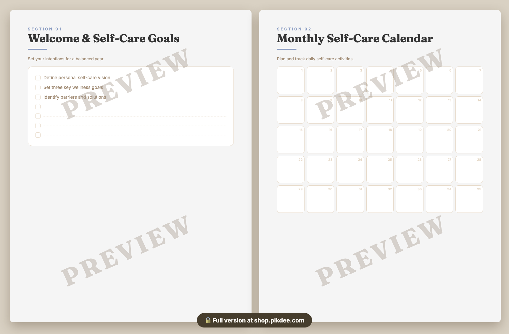 preview pages