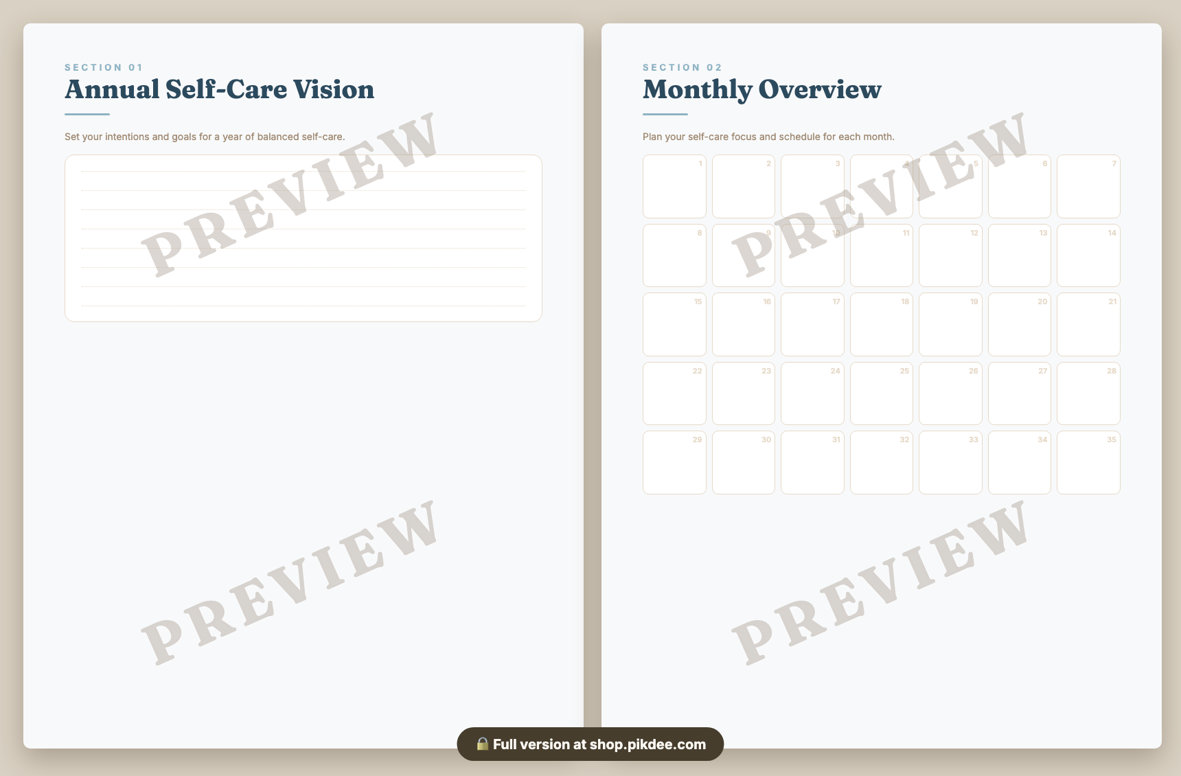 preview pages