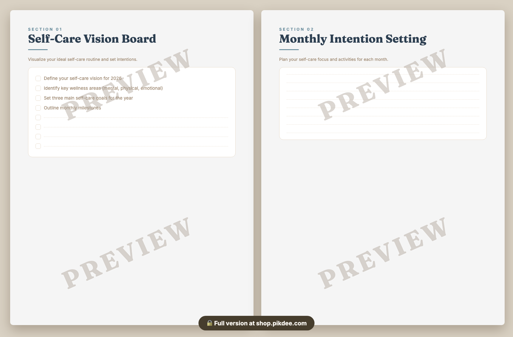 preview pages