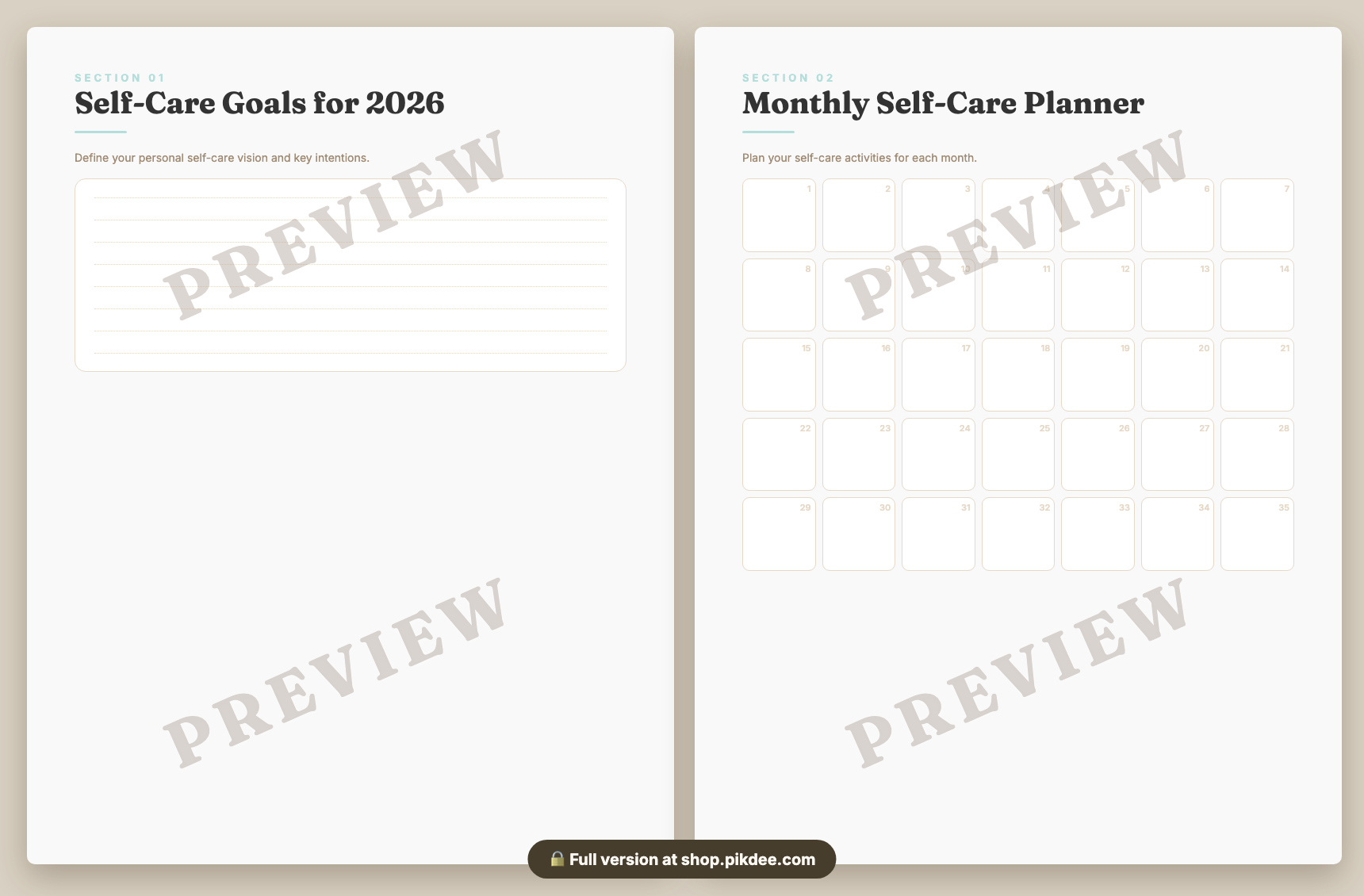 preview pages