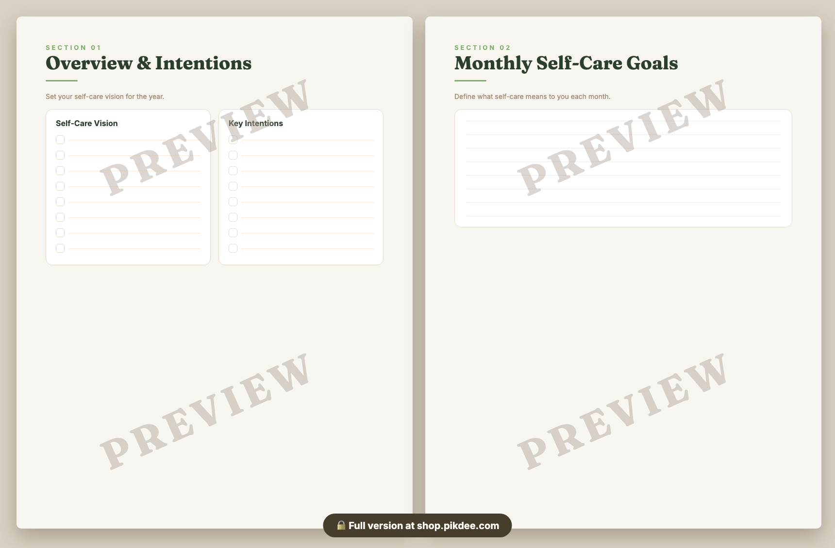 preview pages