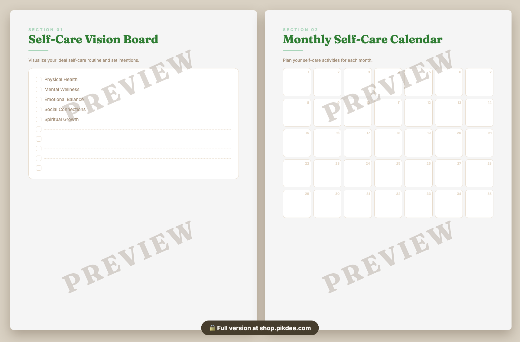 preview pages