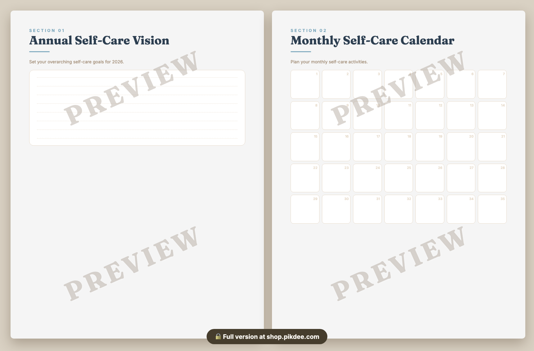 preview pages