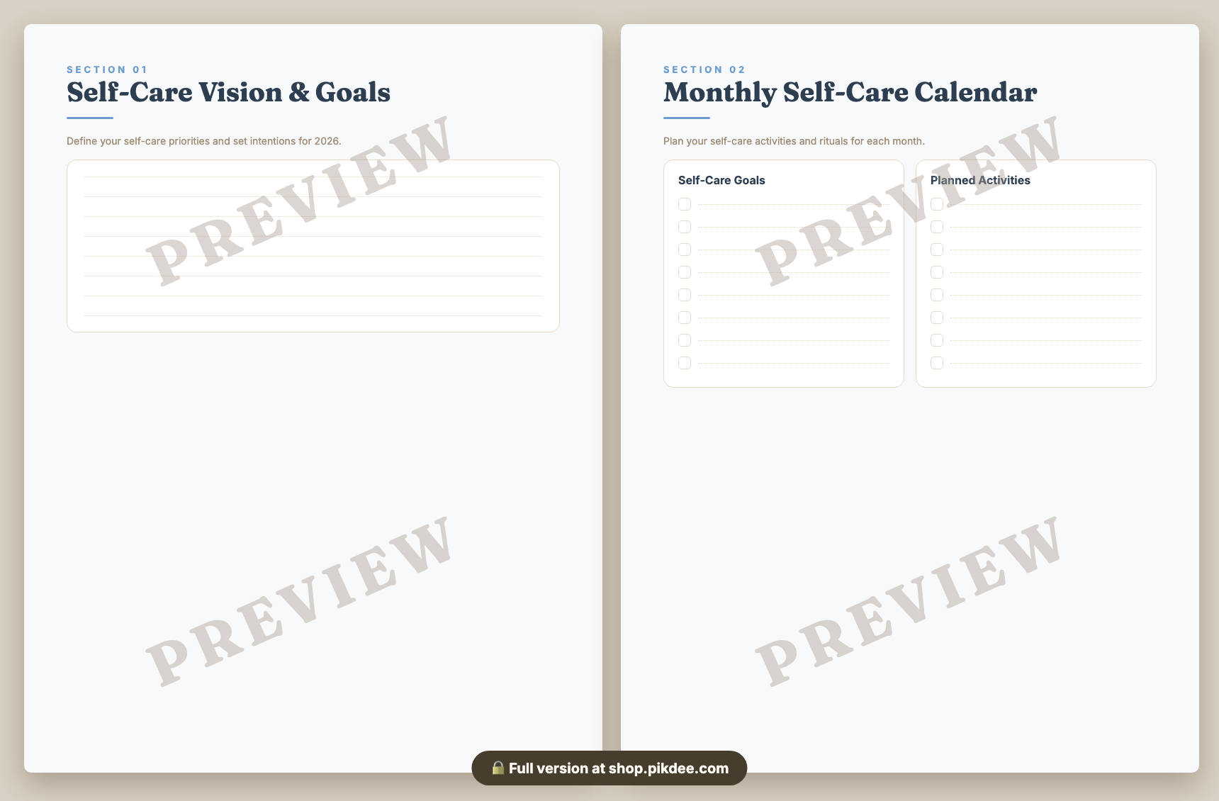 preview pages
