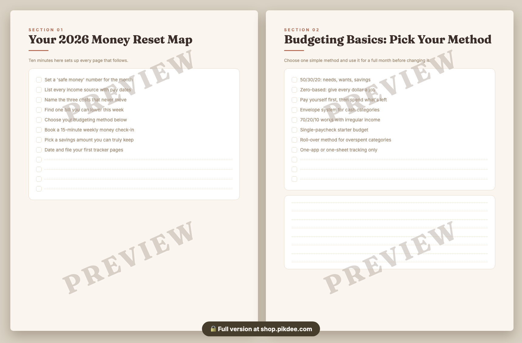 preview pages