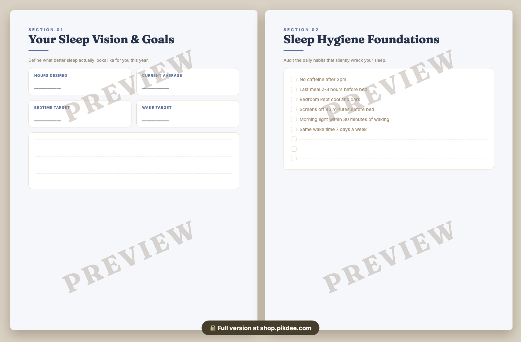 preview pages