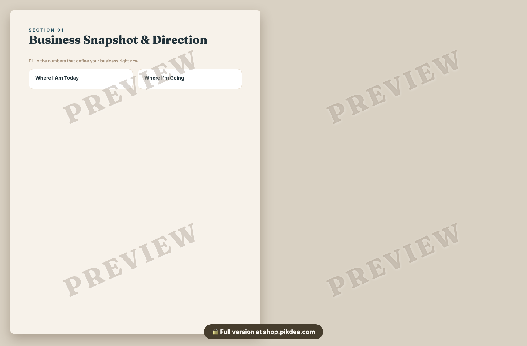 preview pages
