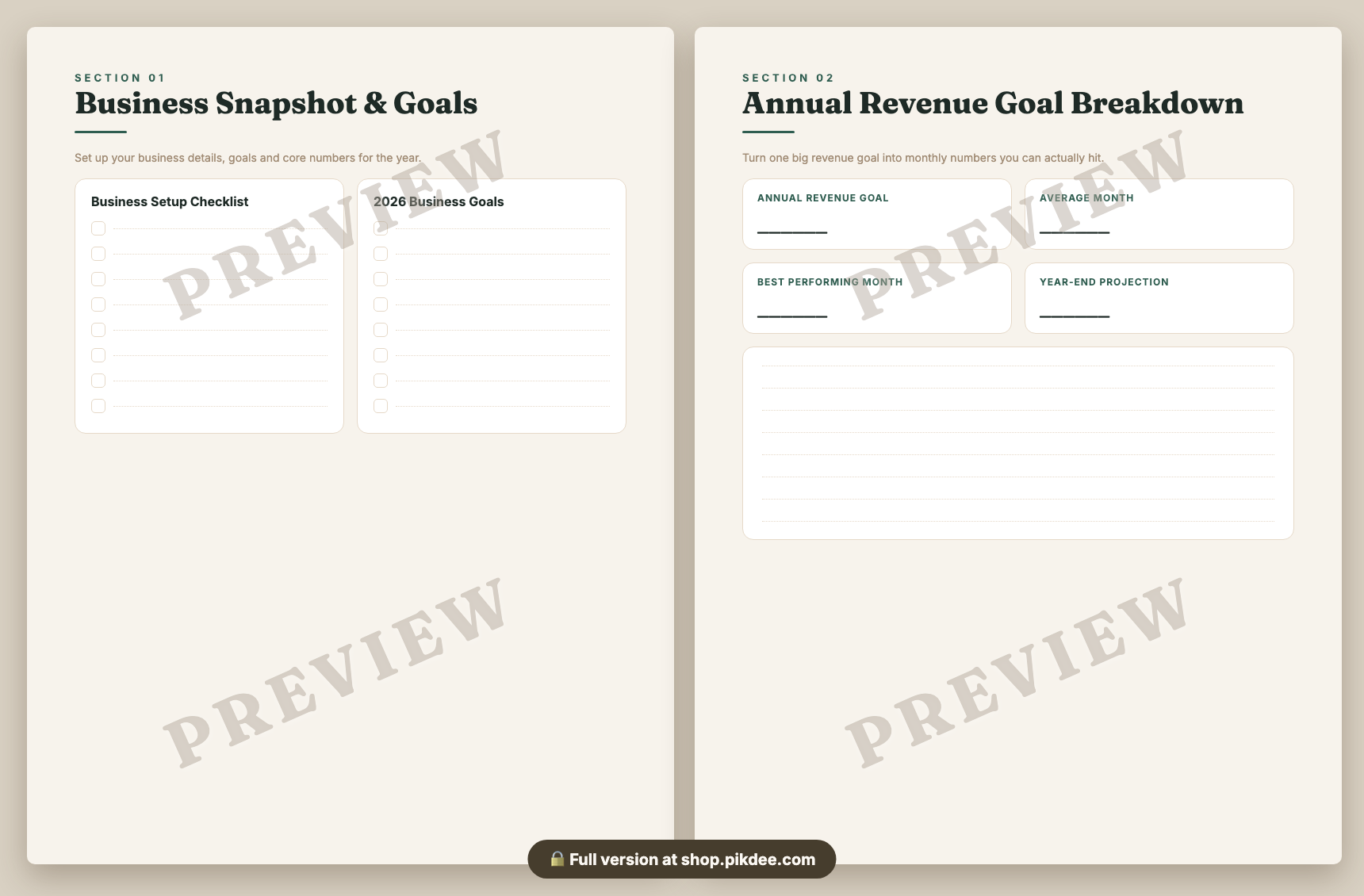 preview pages