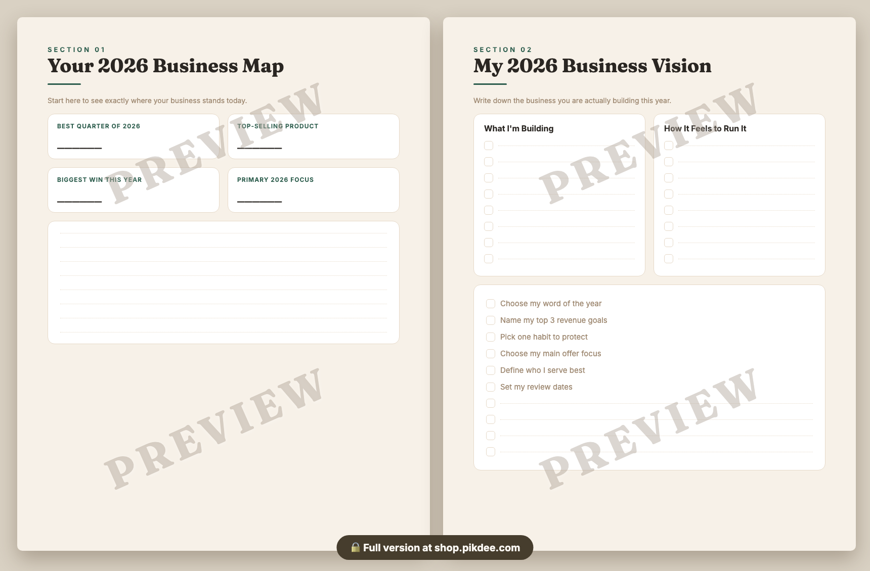 preview pages