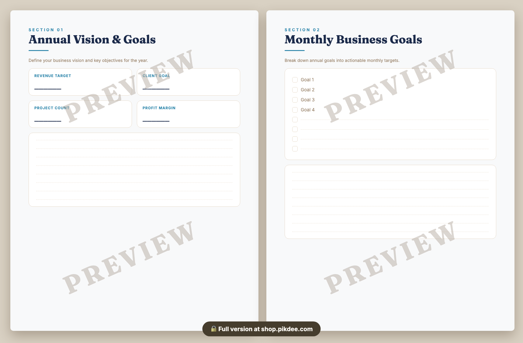 preview pages