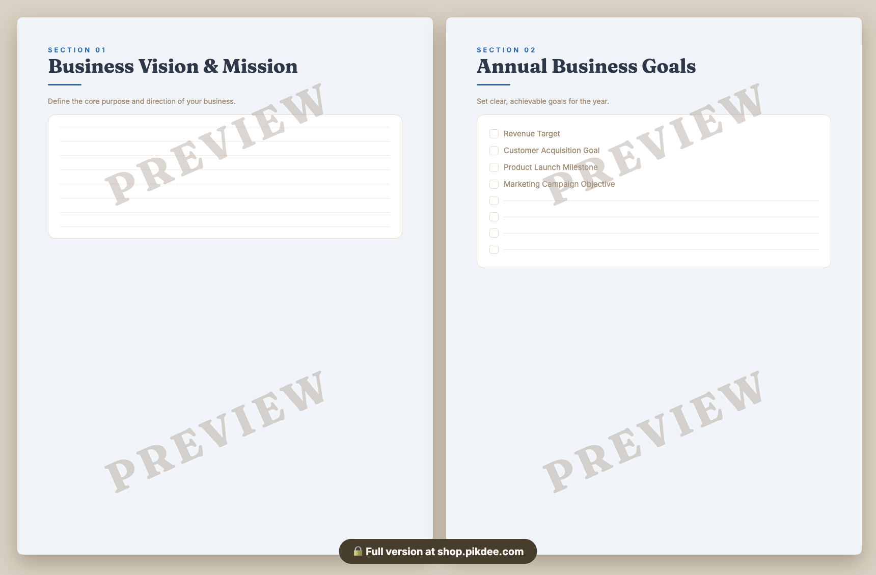preview pages