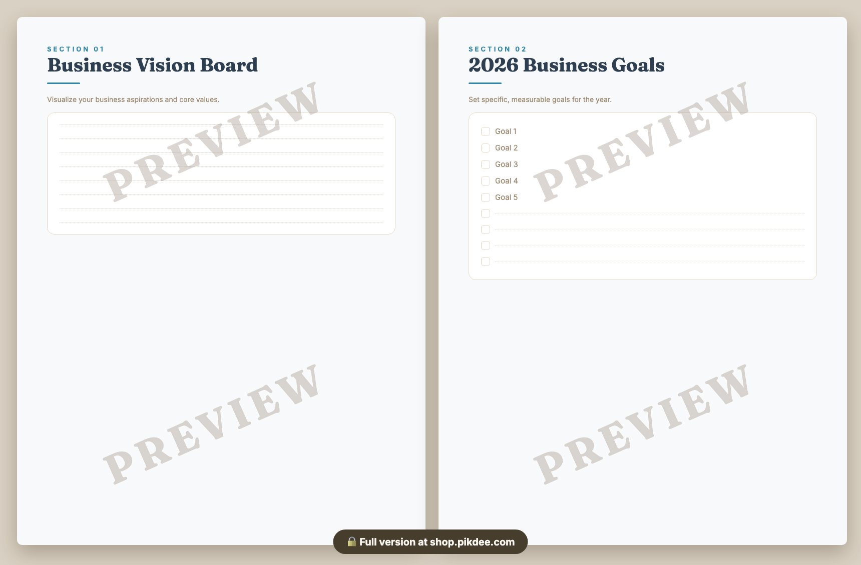 preview pages
