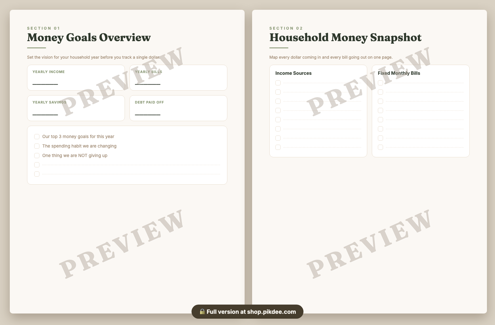 preview pages
