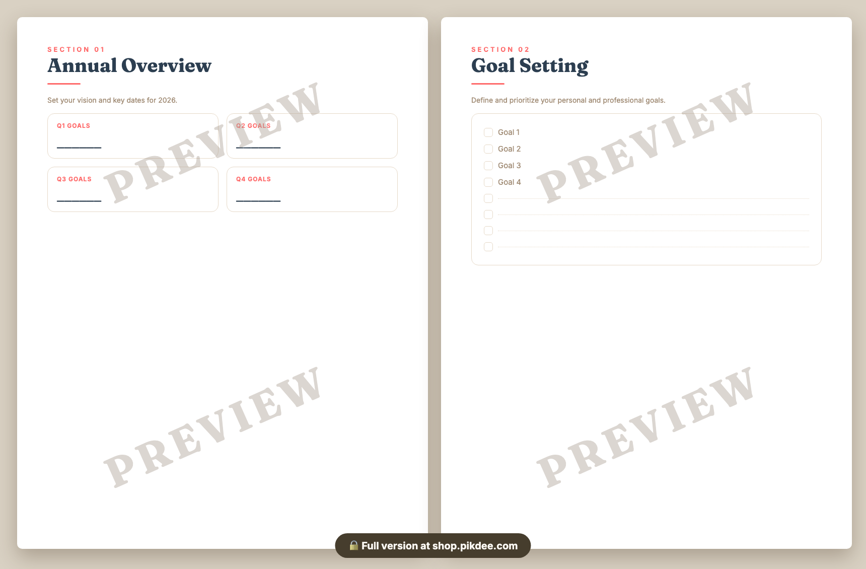 preview pages