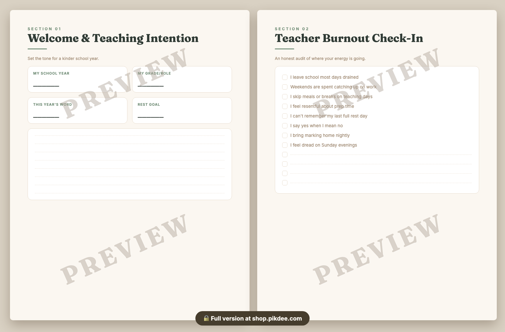 preview pages