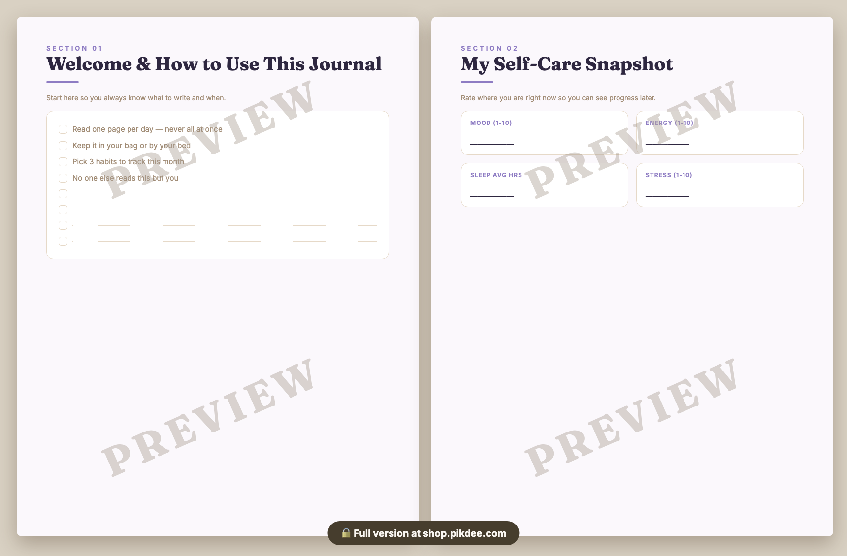 preview pages