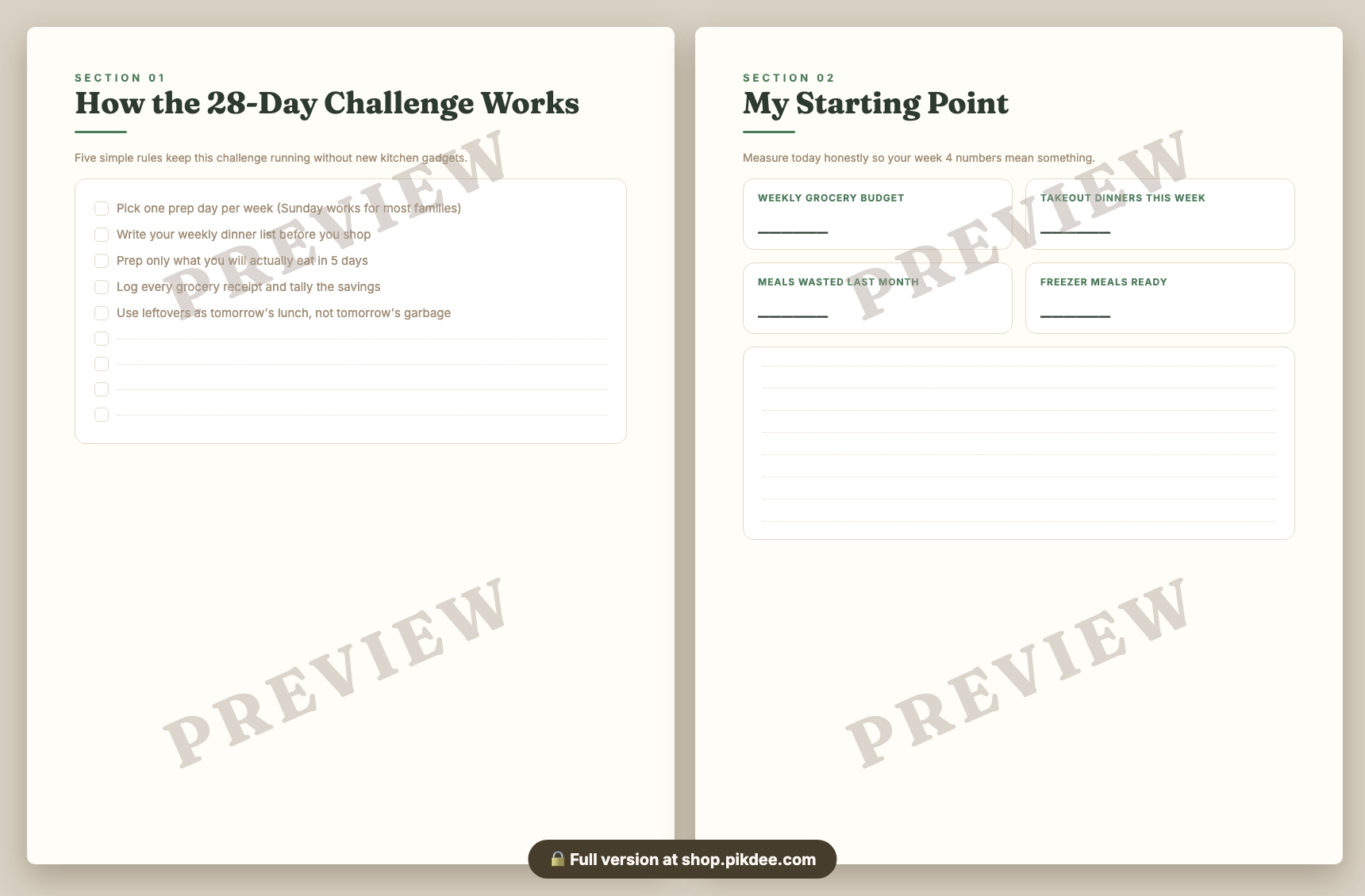 preview pages