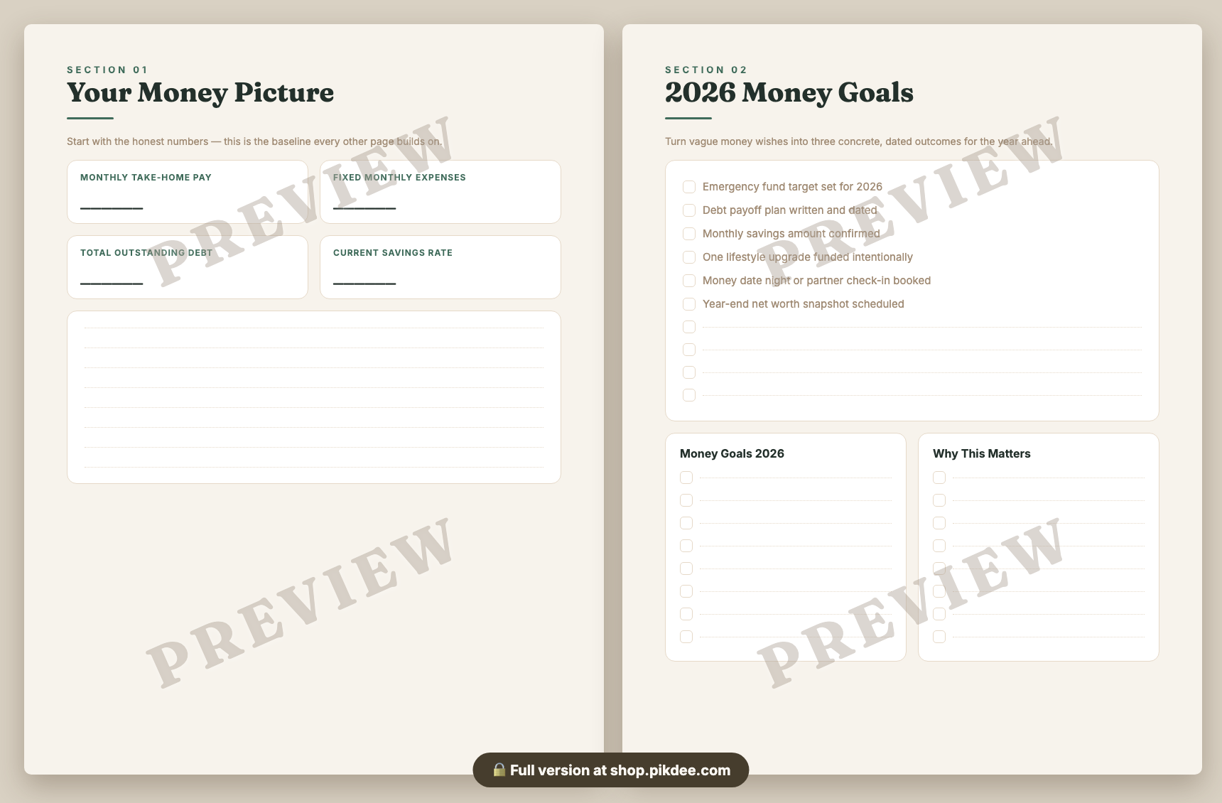 preview pages