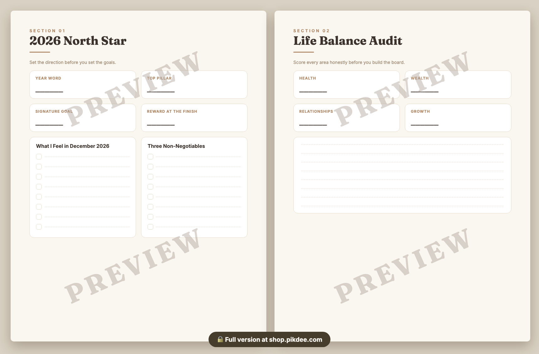 preview pages