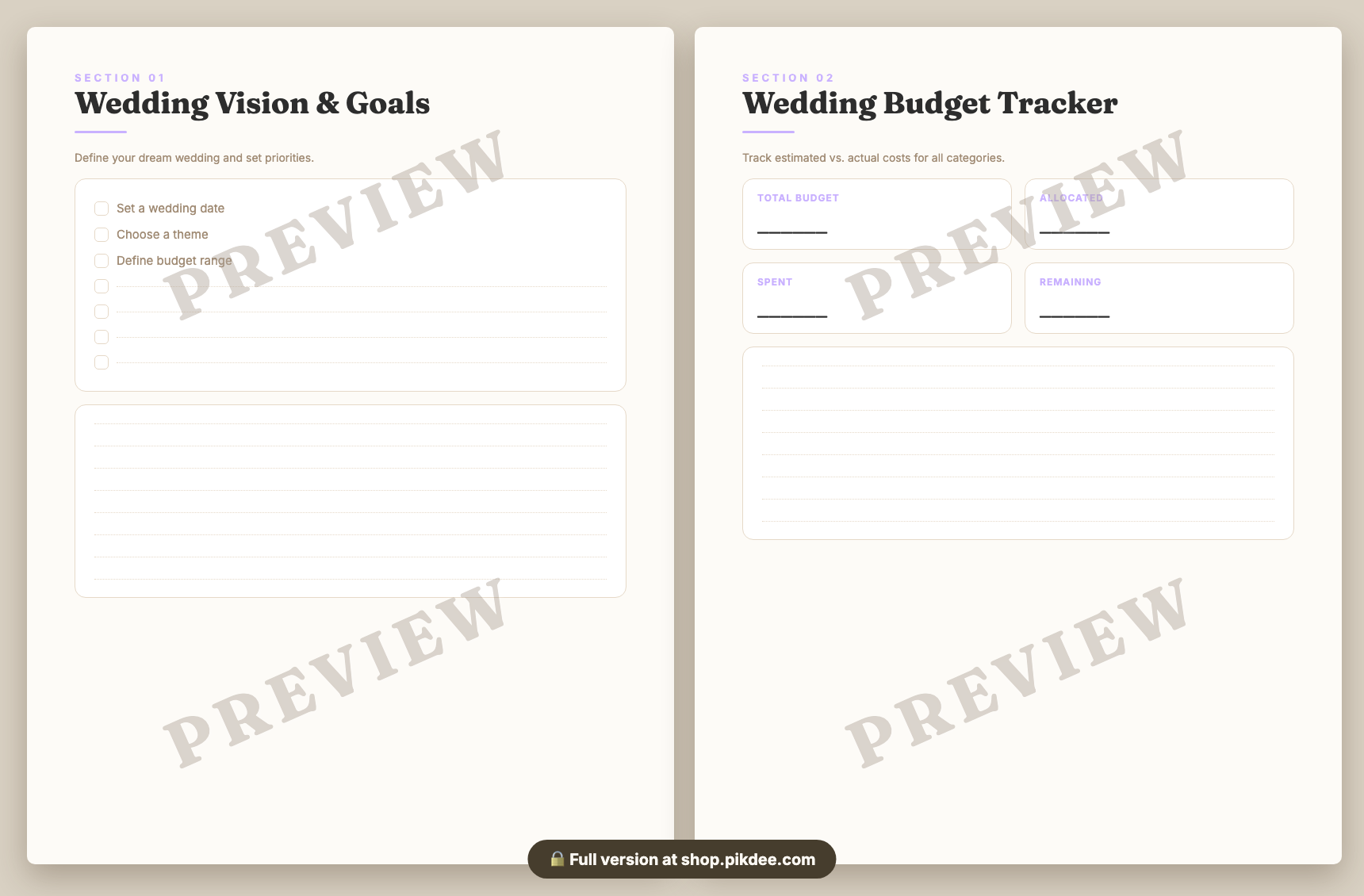 preview pages