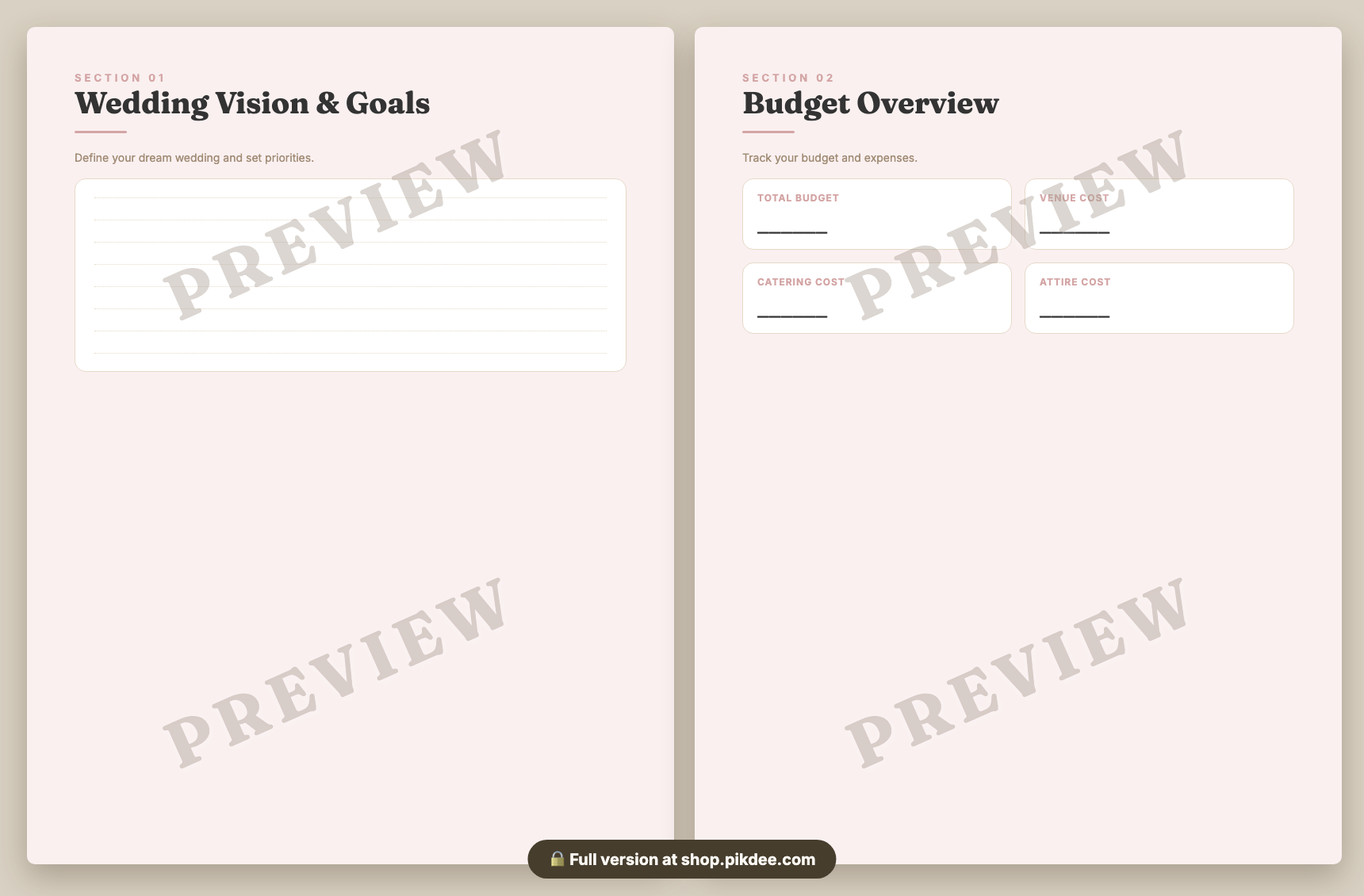preview pages