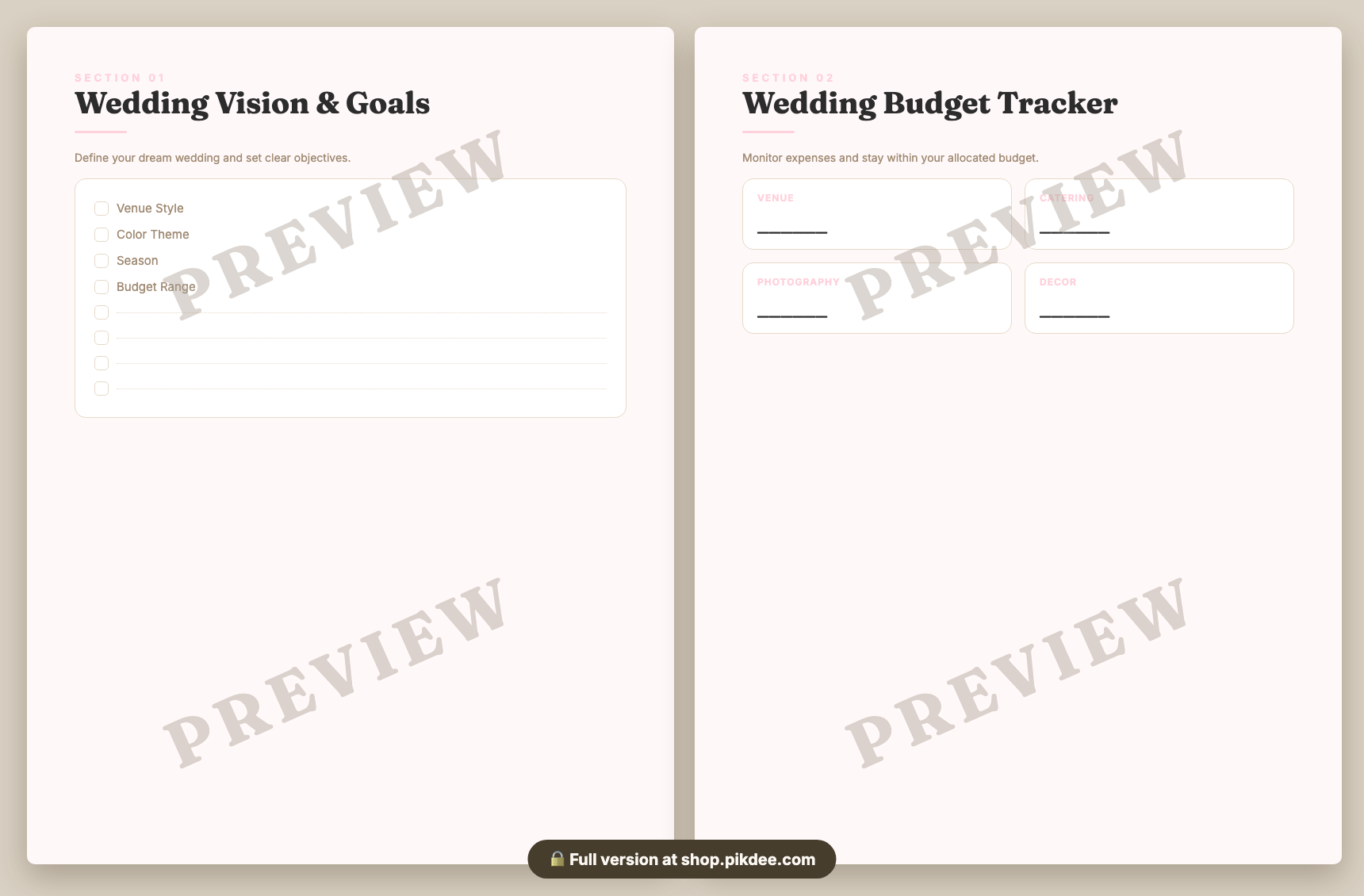 preview pages
