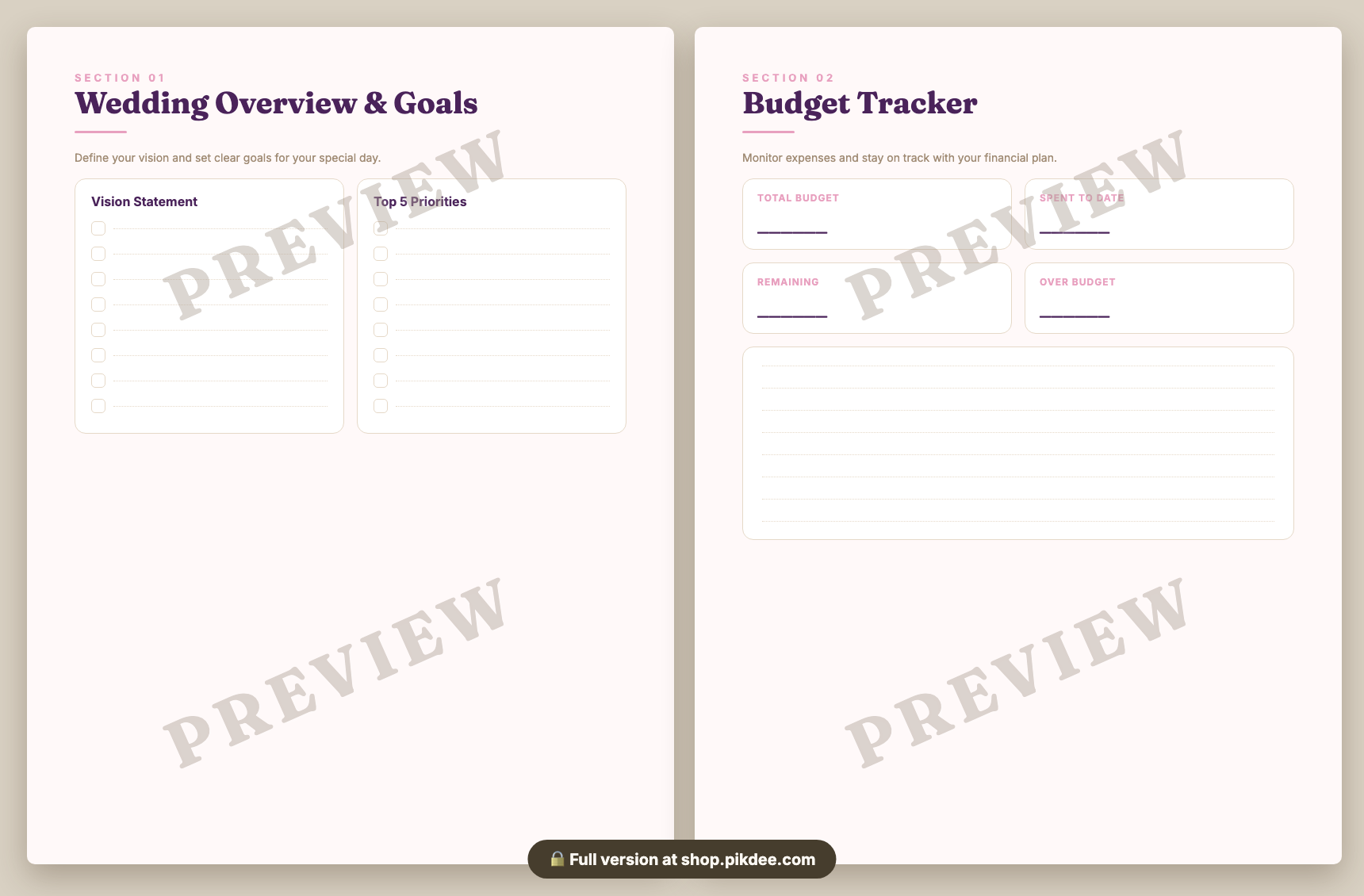 preview pages