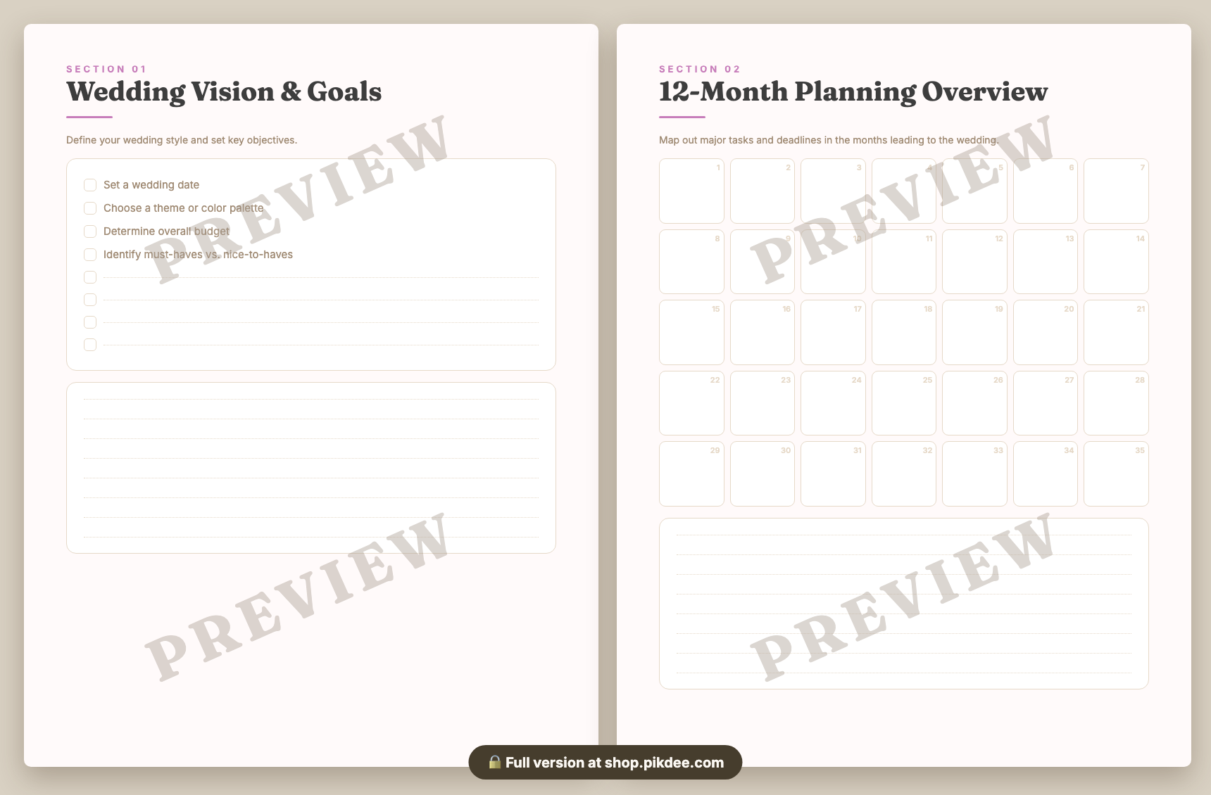 preview pages