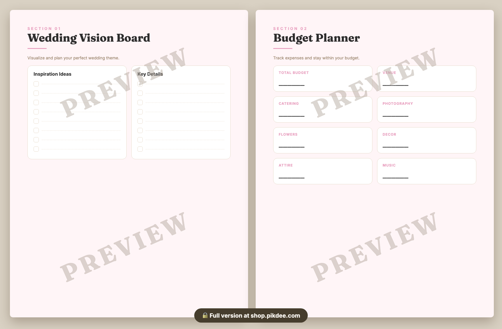 preview pages