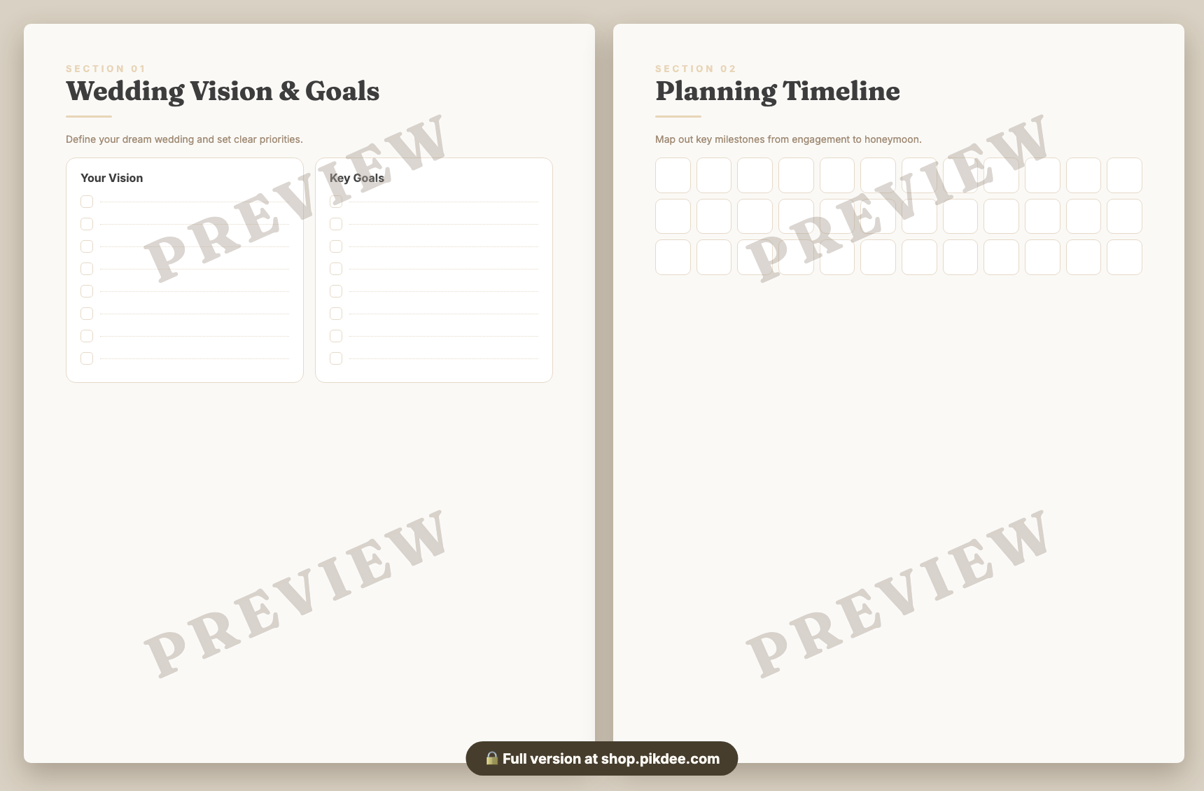 preview pages