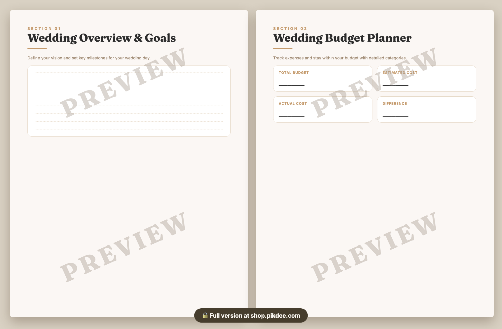 preview pages