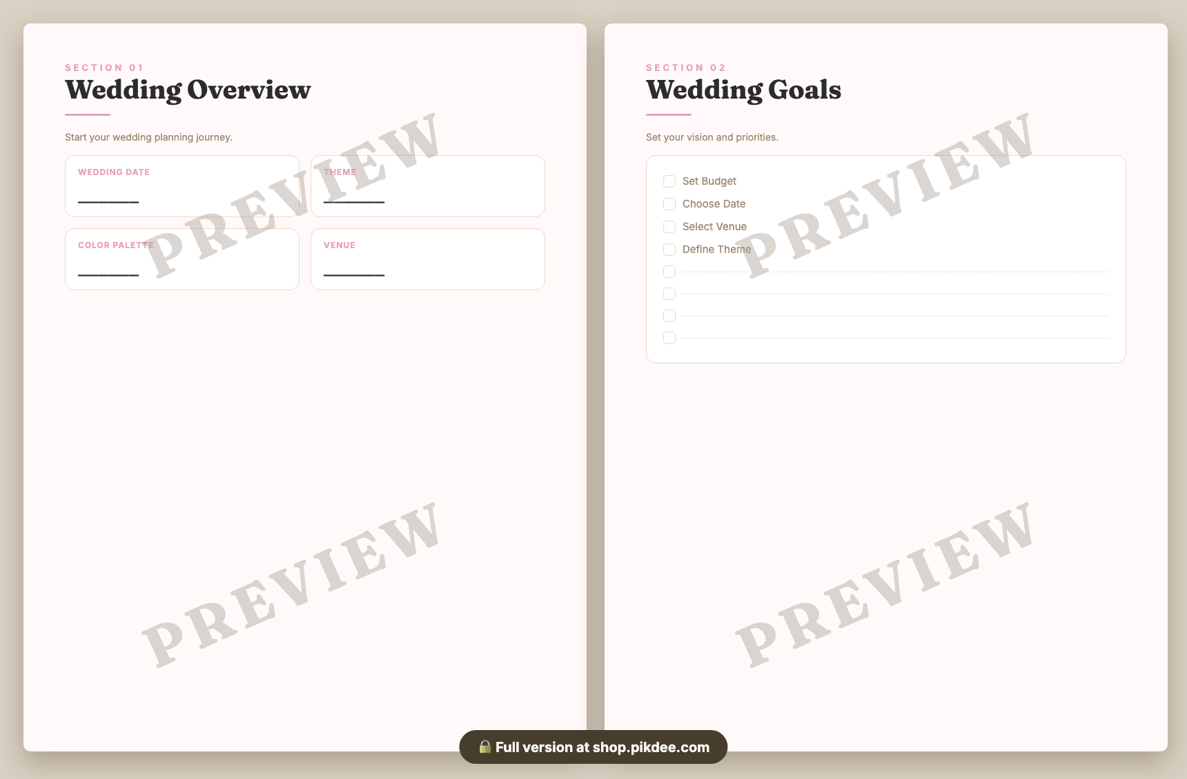 preview pages