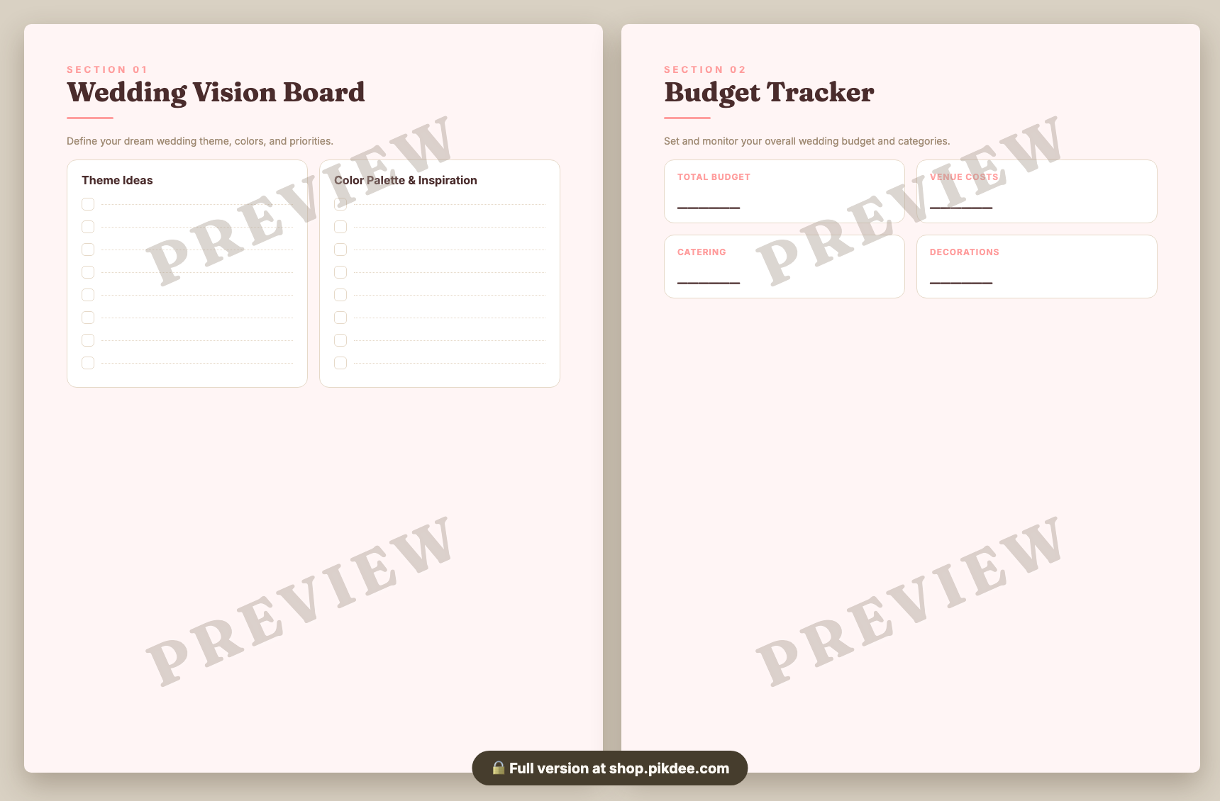 preview pages