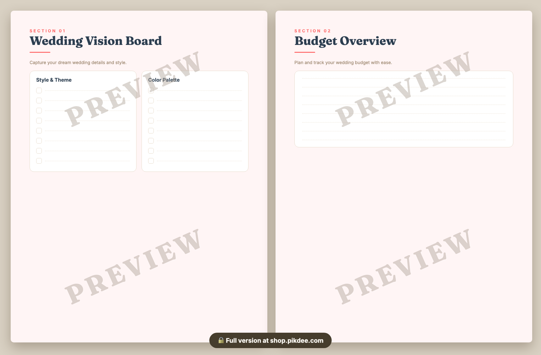 preview pages