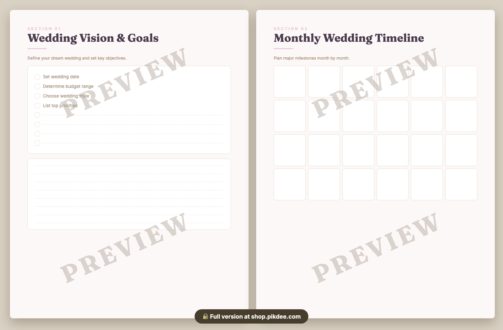 preview pages