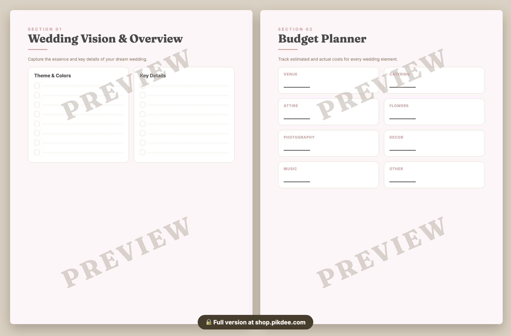 preview pages