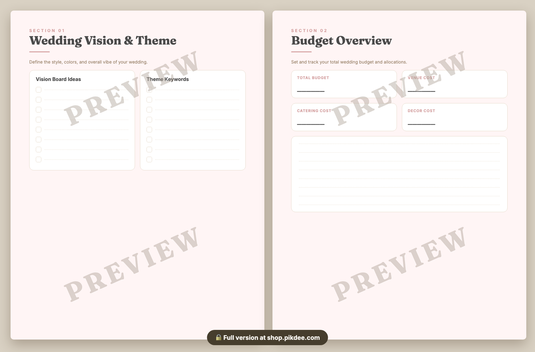 preview pages