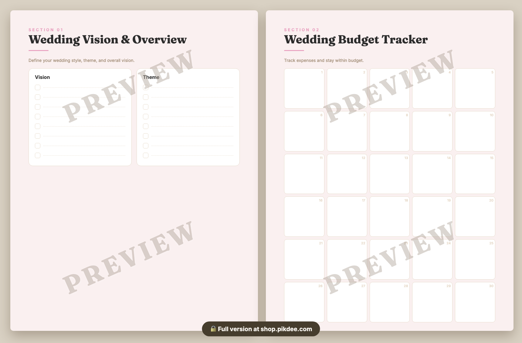 preview pages