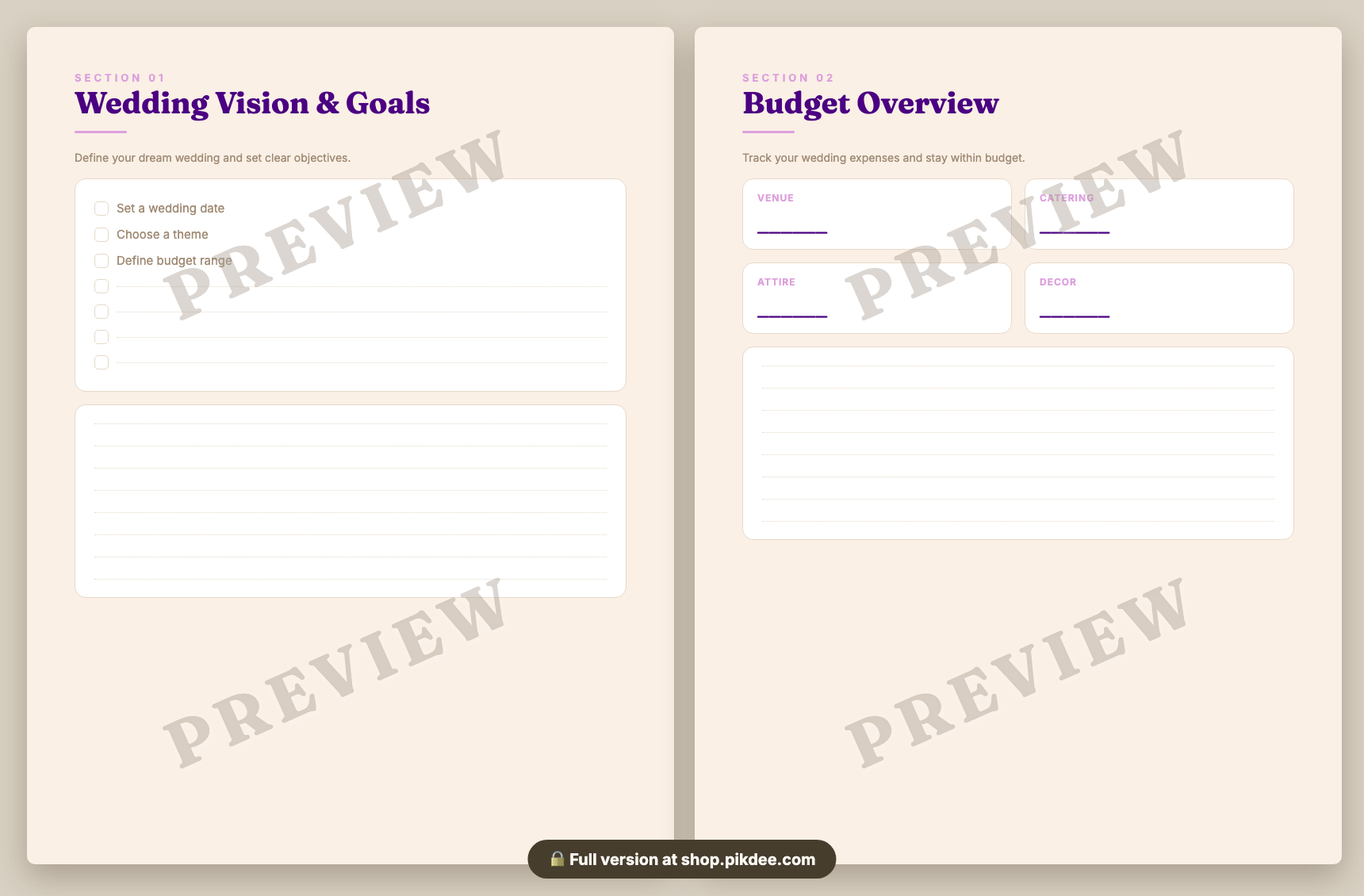 preview pages