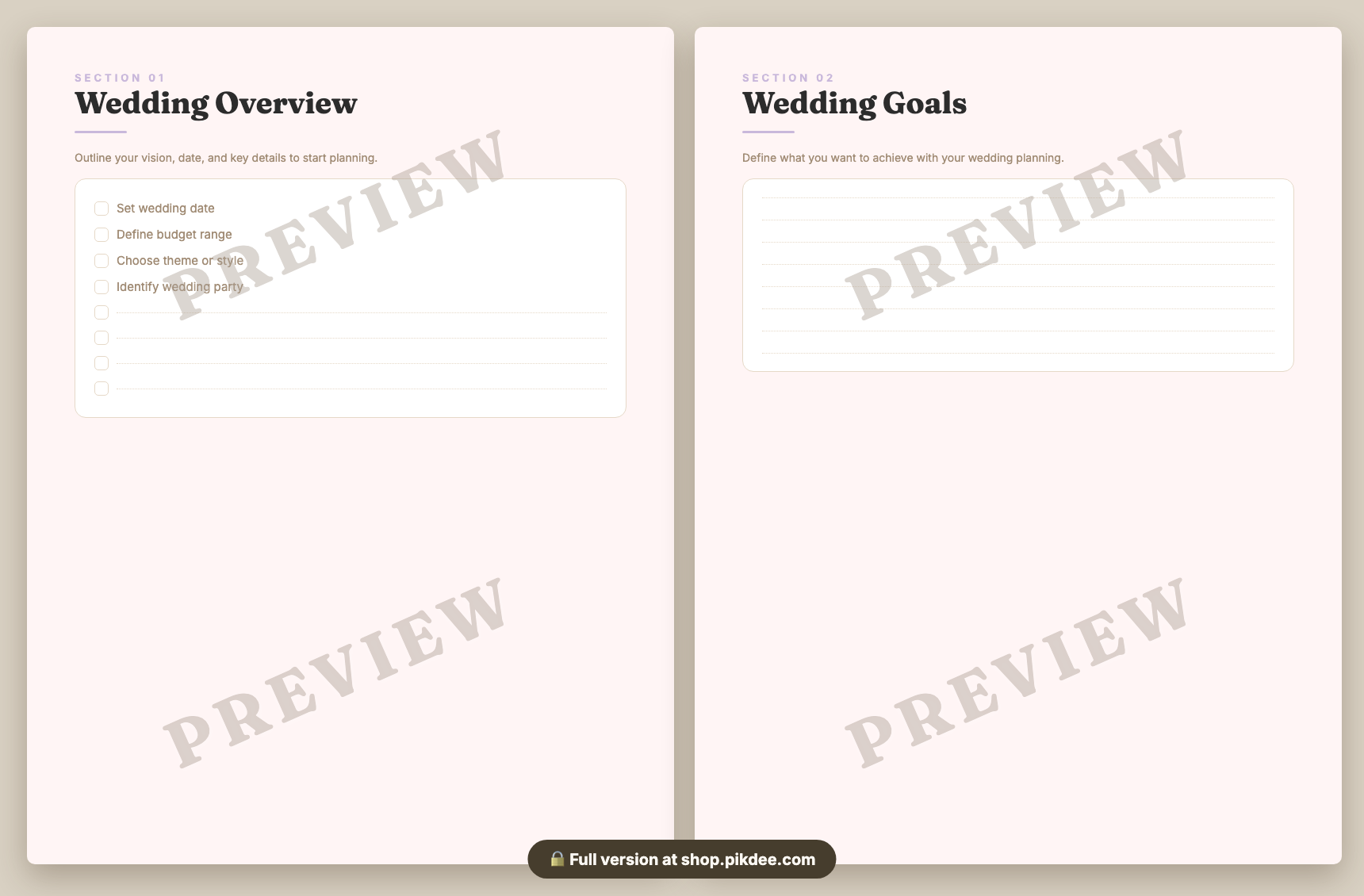 preview pages