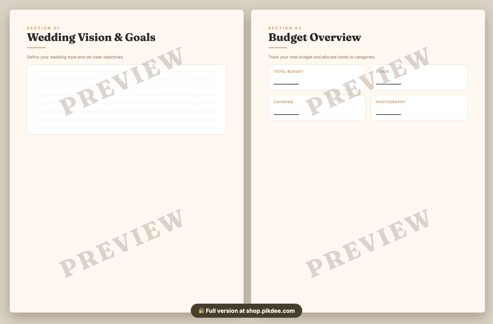 preview pages