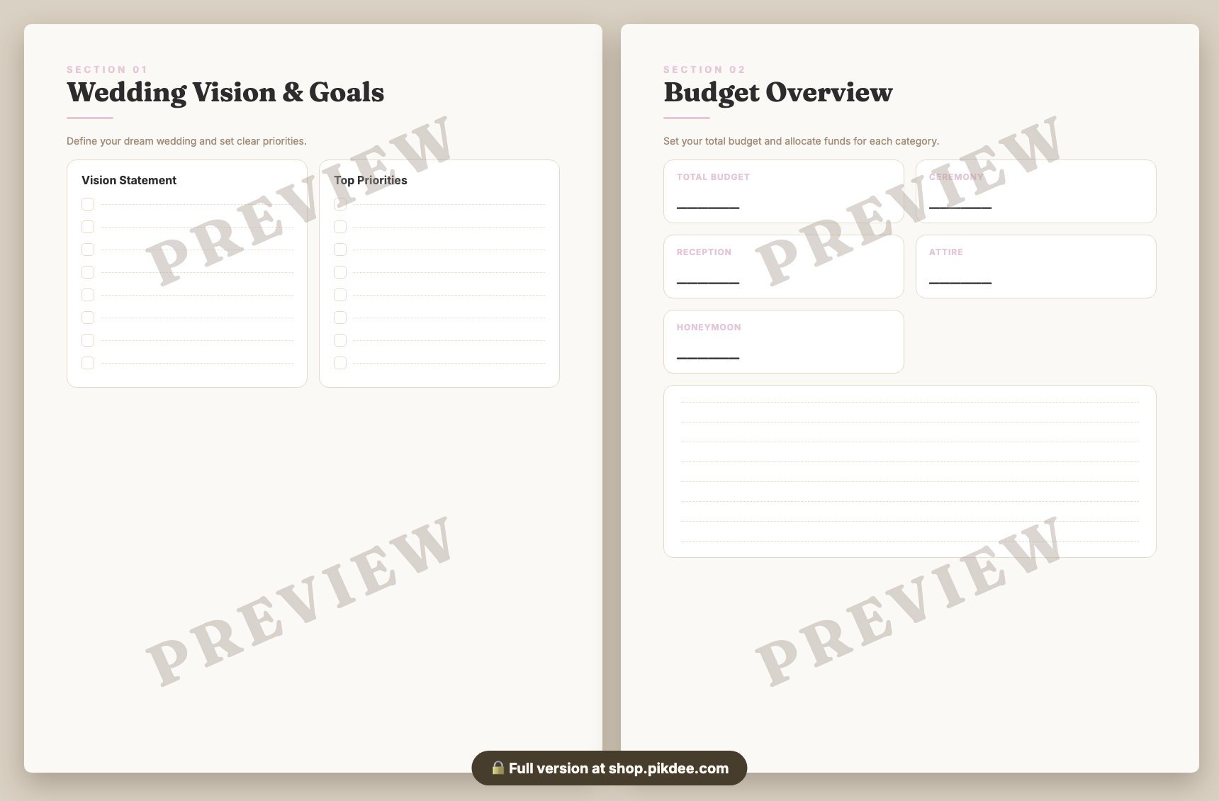 preview pages