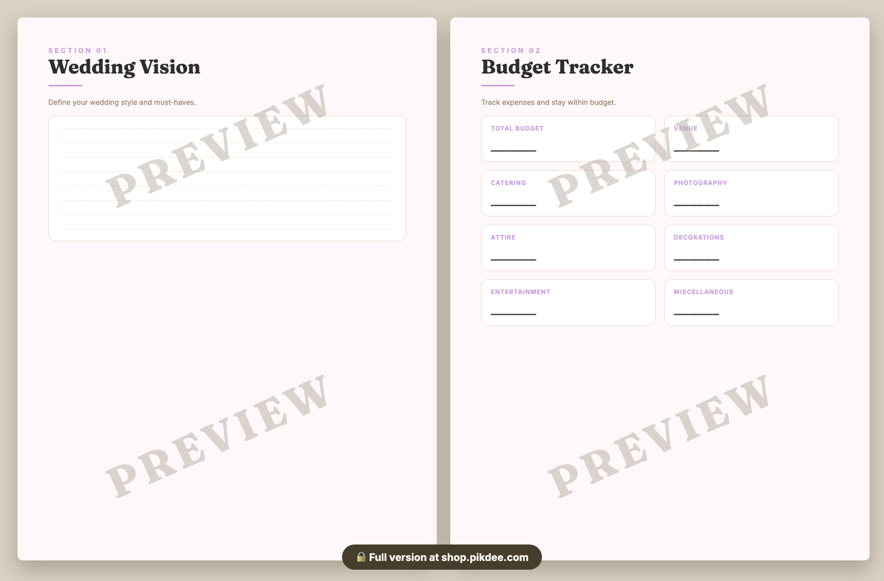 preview pages
